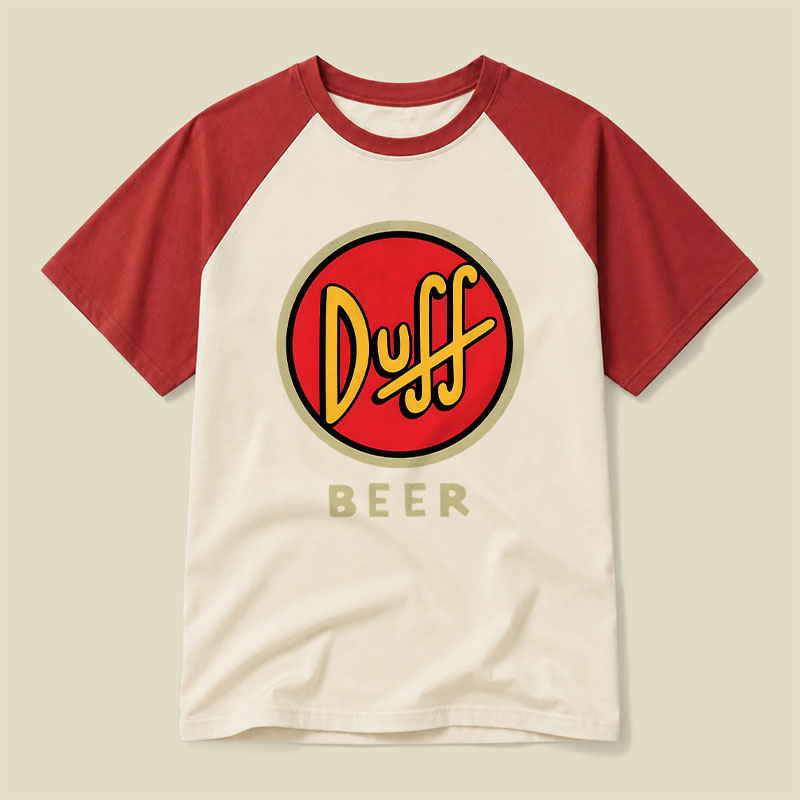 Duff Beer Raglan T-shirt