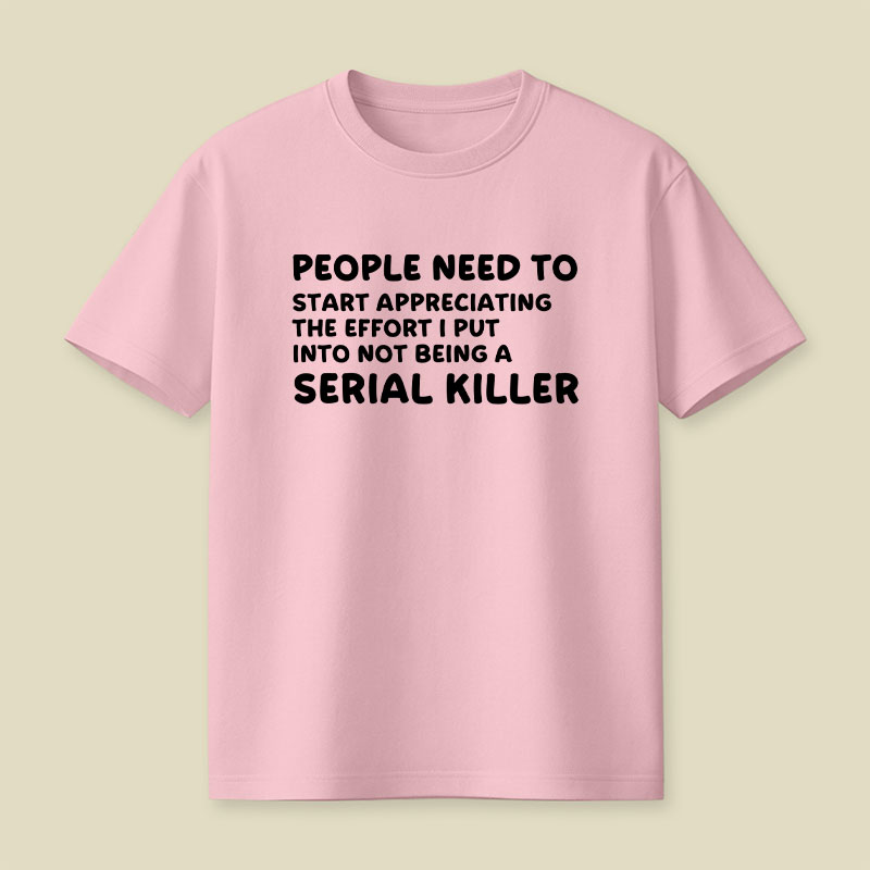 Serial Killer Playful T-Shirt