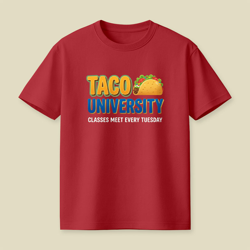 Taco University Playful T-Shirt