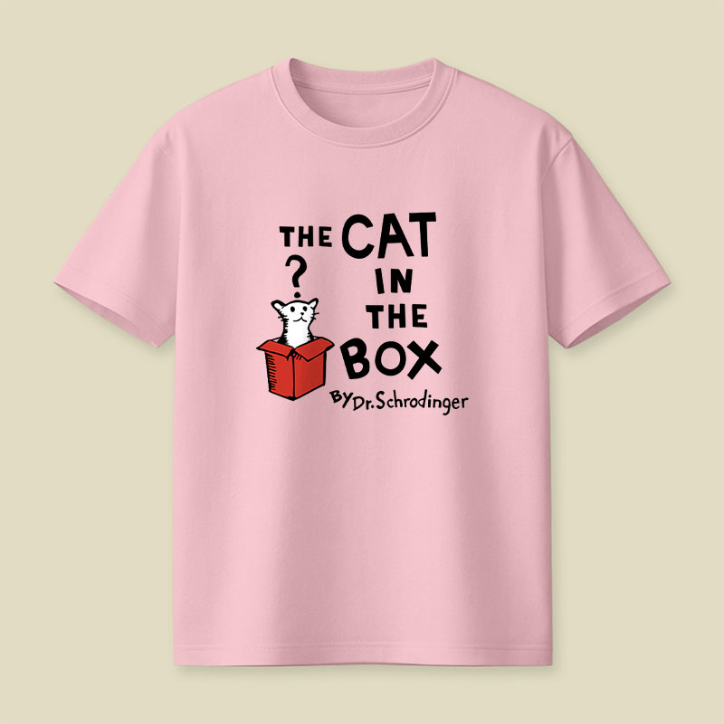 The Cat in the Box Playful T-Shirt
