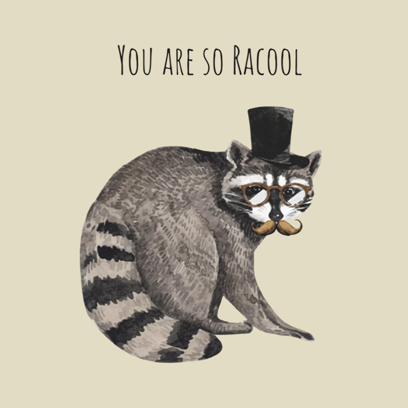 Racool Gentleman Raccoon Pun Playful T-Shirt