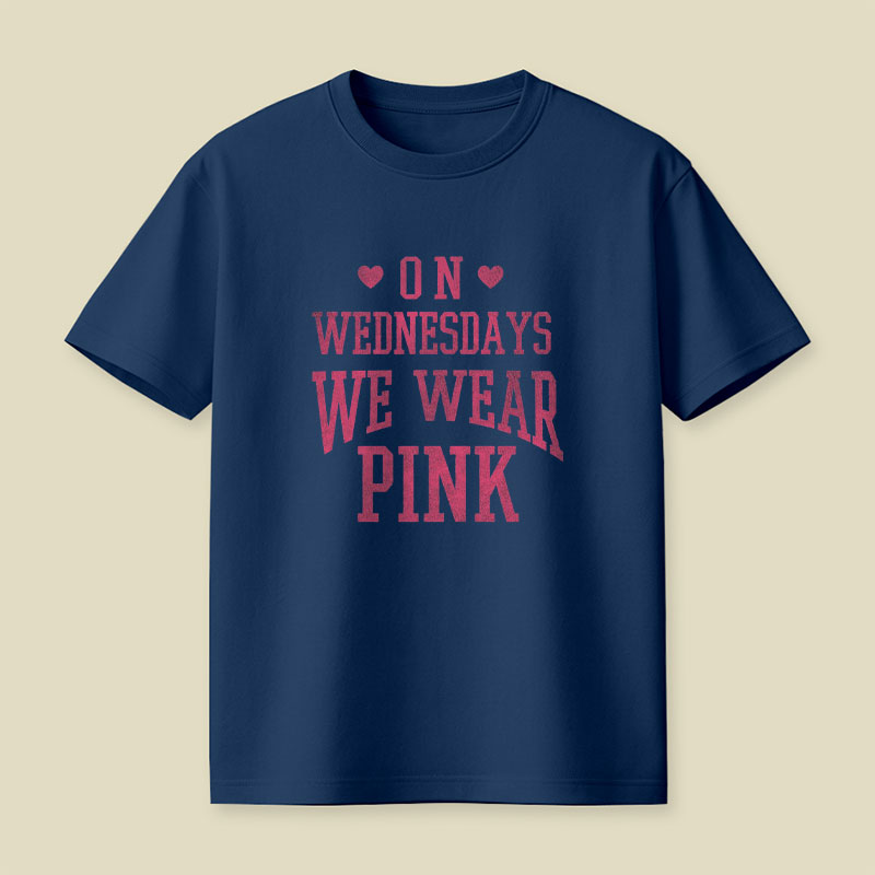 We Wear Pink Heart Playful T-Shirt