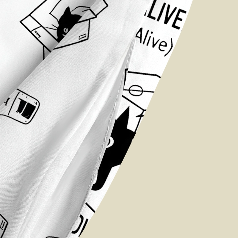 Schrödinger's Cat Playful Maxi Dress