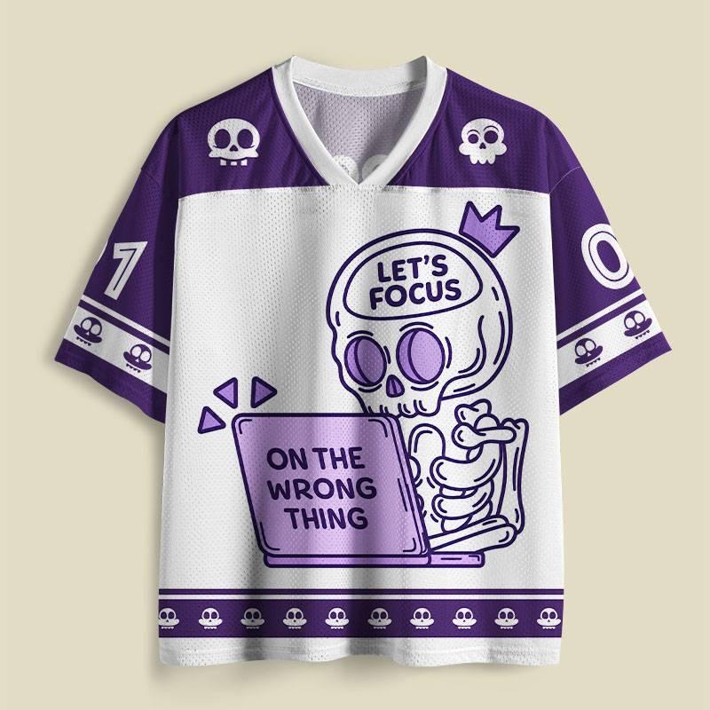 Focus On The Wrong Thing Playful Mesh Jersey