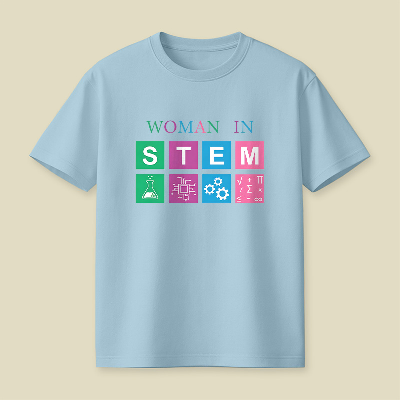 Woman In STEM Playful T-Shirt