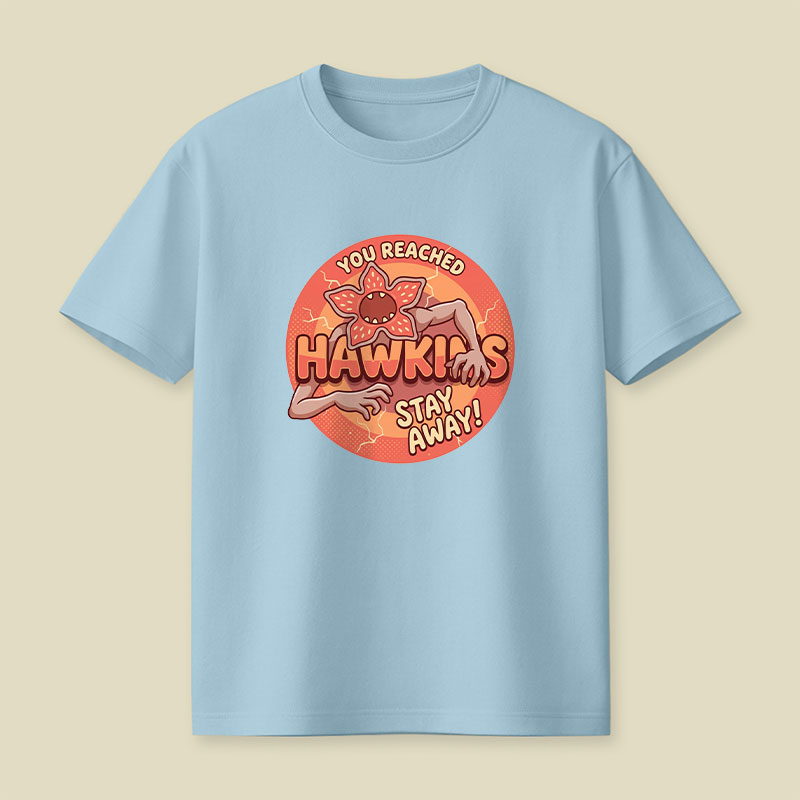 Stay Away from Hawkins Playful T-Shirt