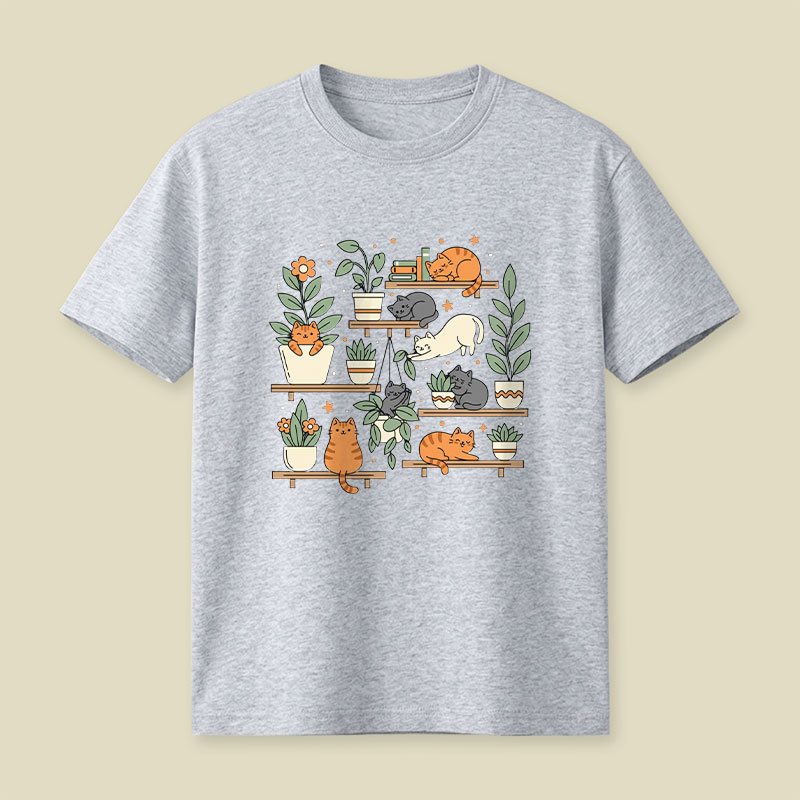 Kitten Garden Playful T-Shirt