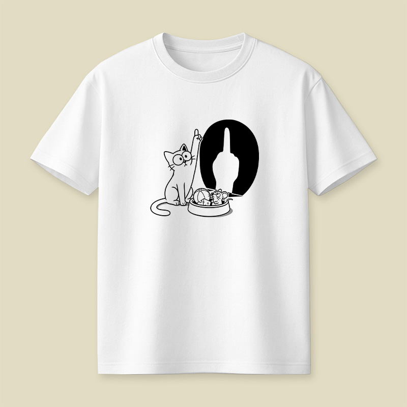 Cat And Mouse Game Night Playful T-Shirt