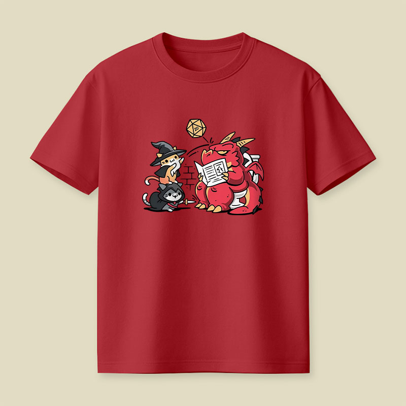 Toilet Dice Roll Playful T-Shirt