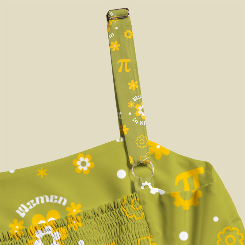 Women in Stem Playful Maxi Dress