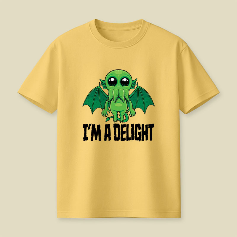 Delightfully Cute Cthulhu Monster Playful T-Shirt