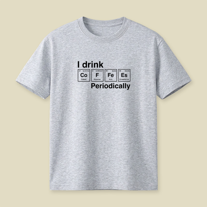 Coffee Elements Pun Playful T-Shirt