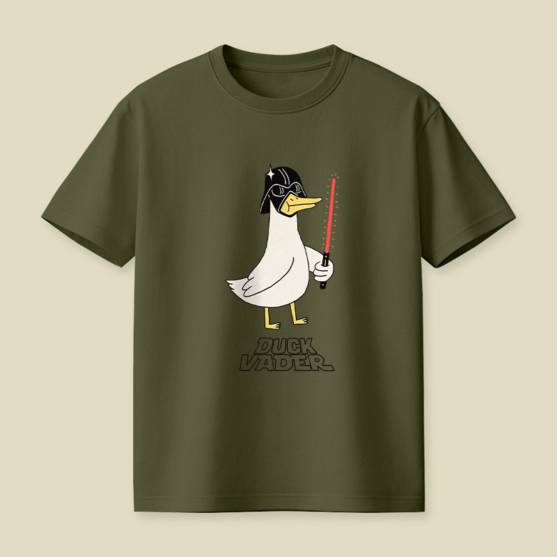 Galactic Duck Character Playful T-Shirt