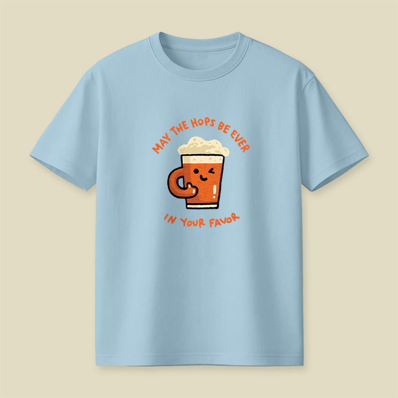 May The Hops Be Ever In Your Favor Beer Mug Playful T-Shirt