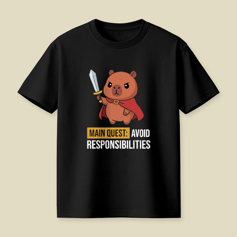 Avoid Responsibilities Playful T-Shirt