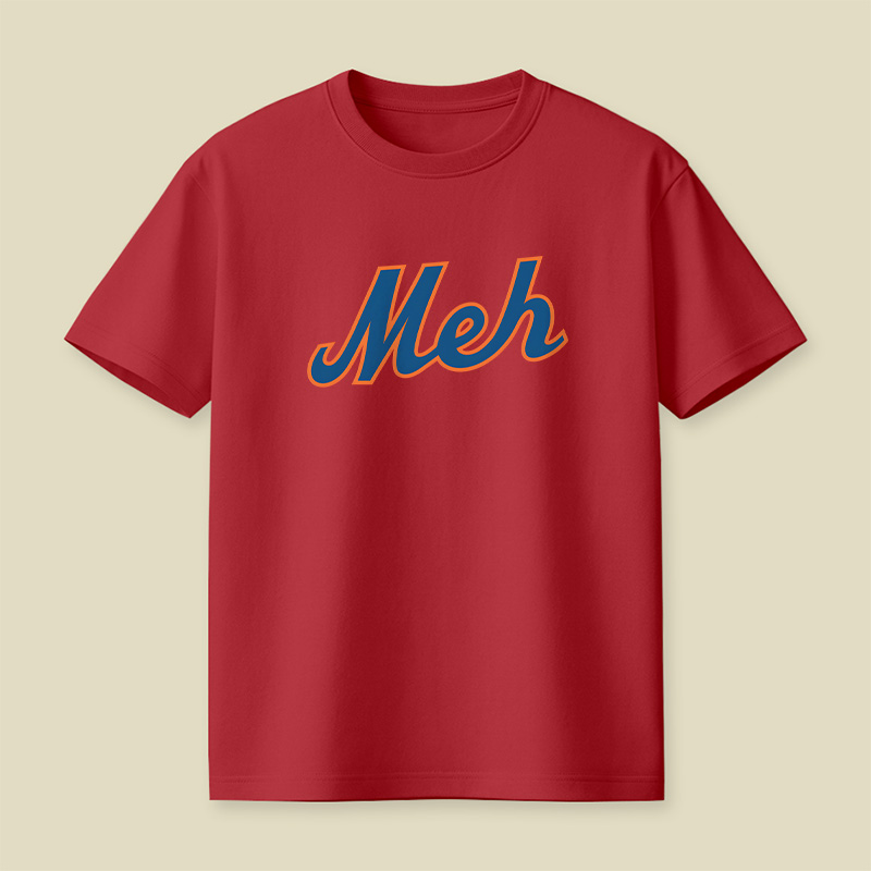 Meh Attitude Playful T-Shirt