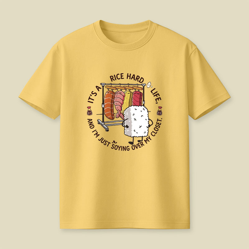 Rice Hard Life Playful T-Shirt