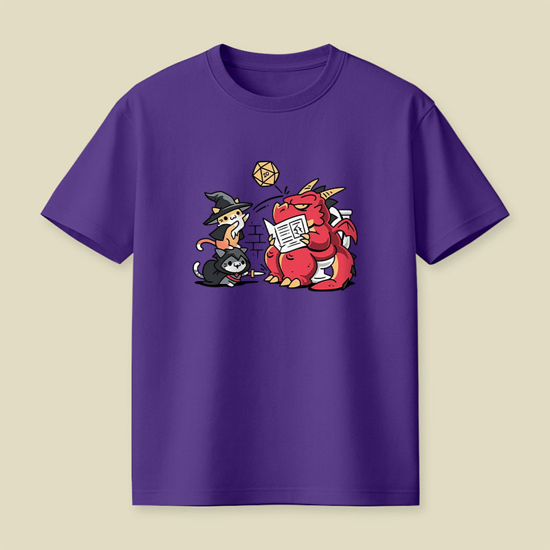 Toilet Dice Roll Playful T-Shirt