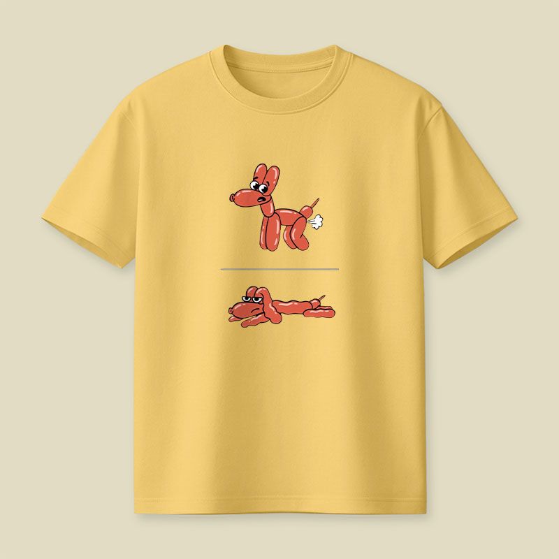 Oops Funny Balloon Dog Playful T-Shirt
