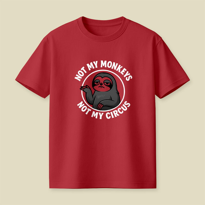 Not My Monkeys Playful T-Shirt