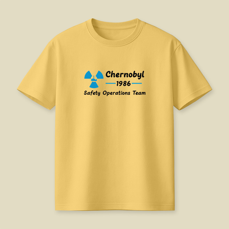 Chernobyl Safety Operations Team 1986 Playful T-Shirt