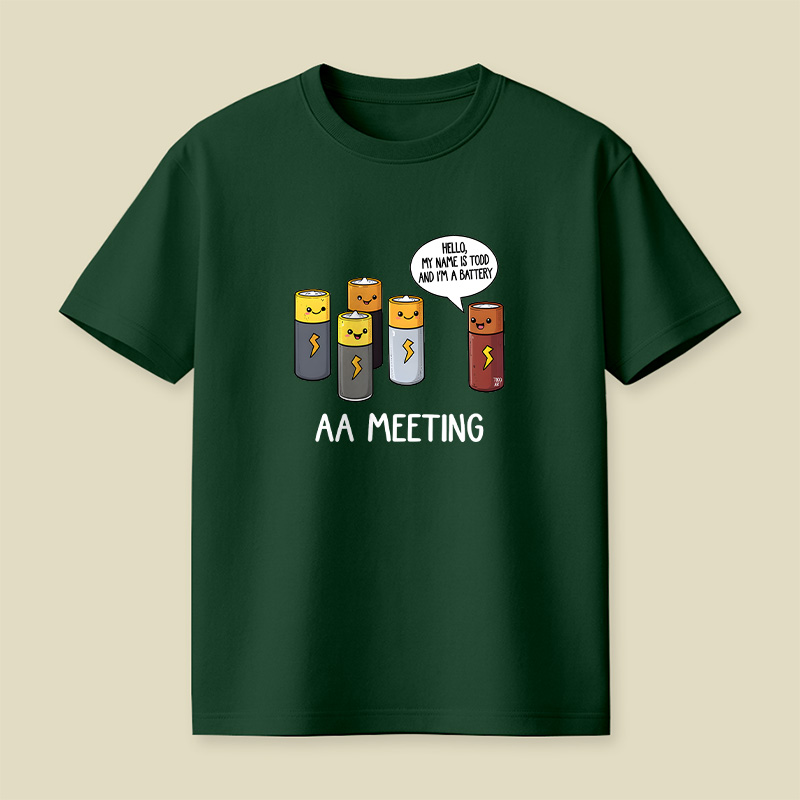 AA MEETING Playful T-Shirt