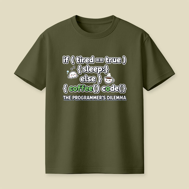 Coffee Code Playful T-Shirt