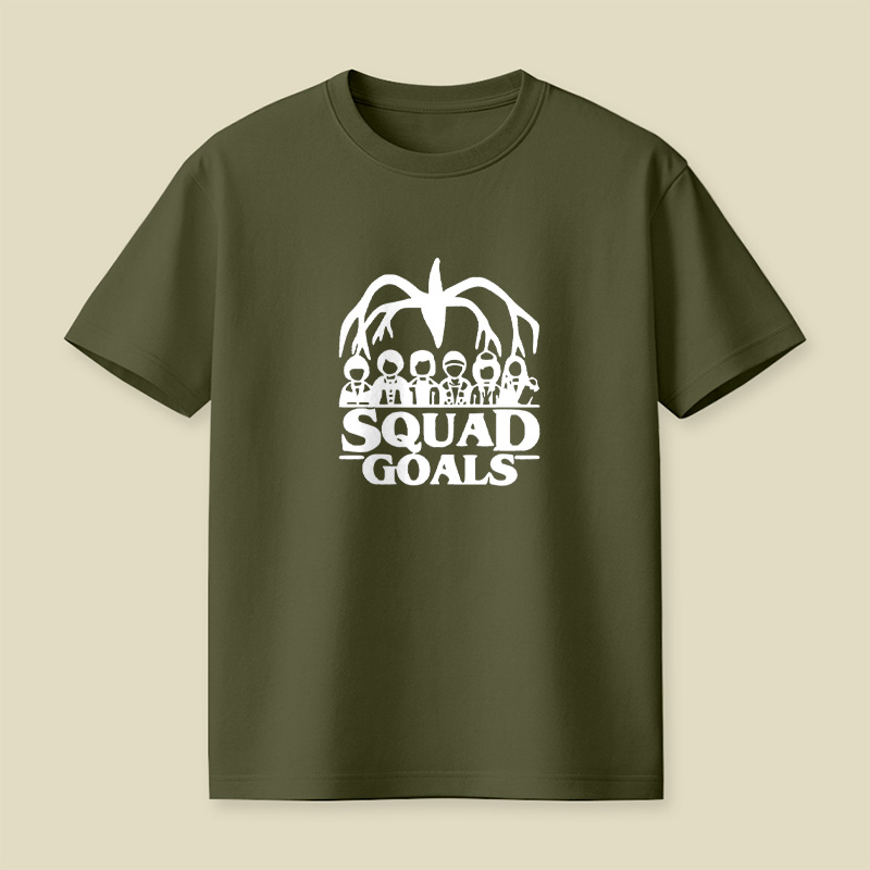 Squad Goals Stranger Things Crew Playful T-Shirt