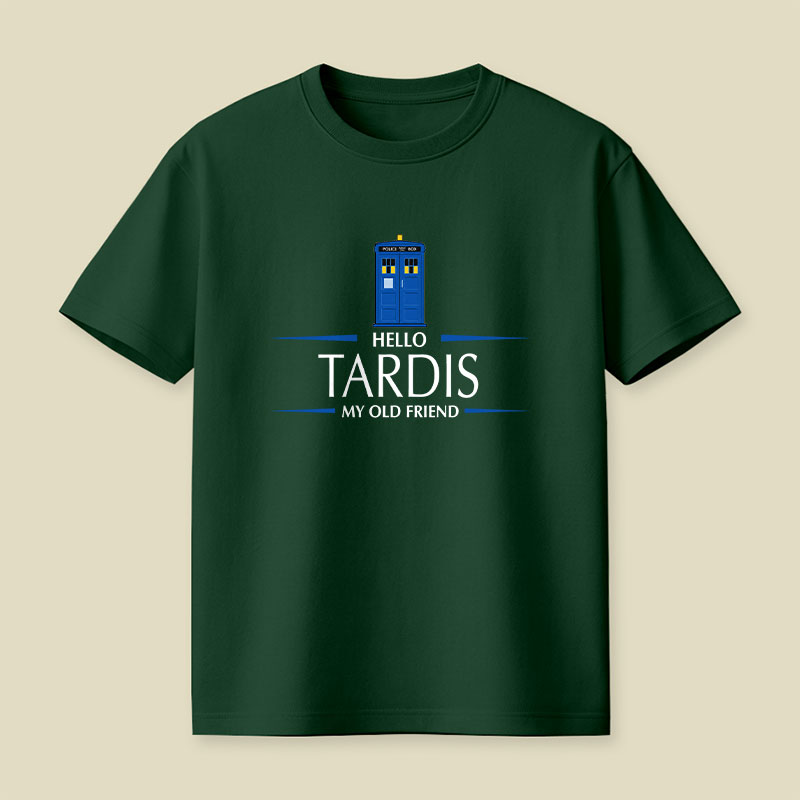 Hello Tardis Playful T-Shirt
