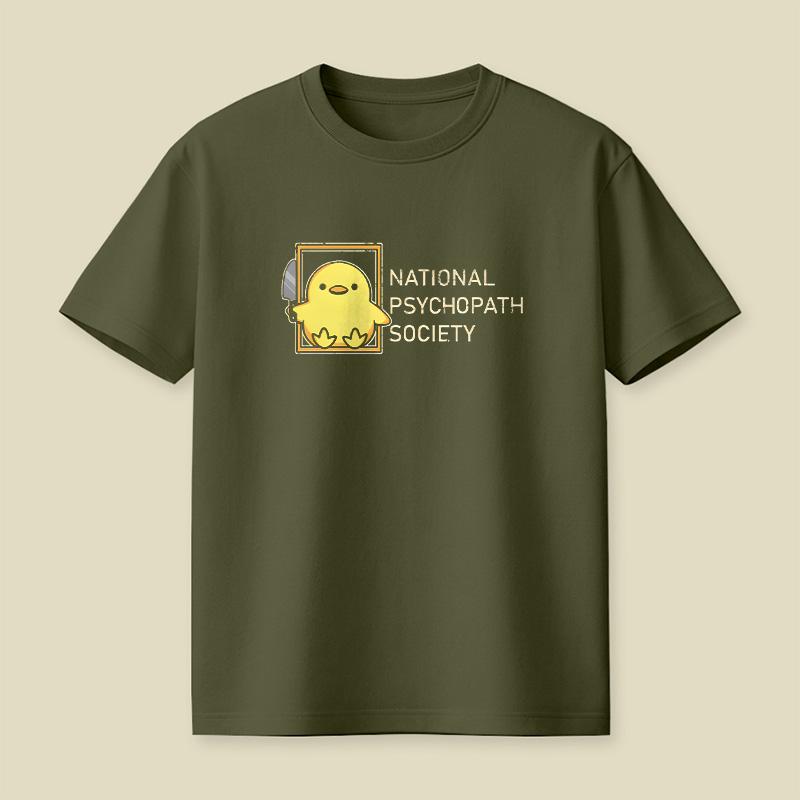 Duck Psychopath Society Playful T-Shirt