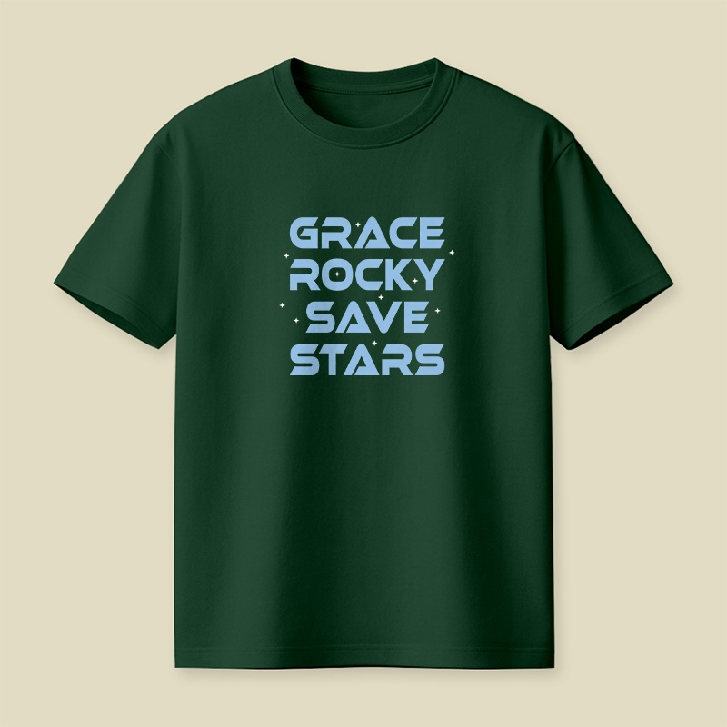 Grace Rocky Save Stars Playful T-Shirt