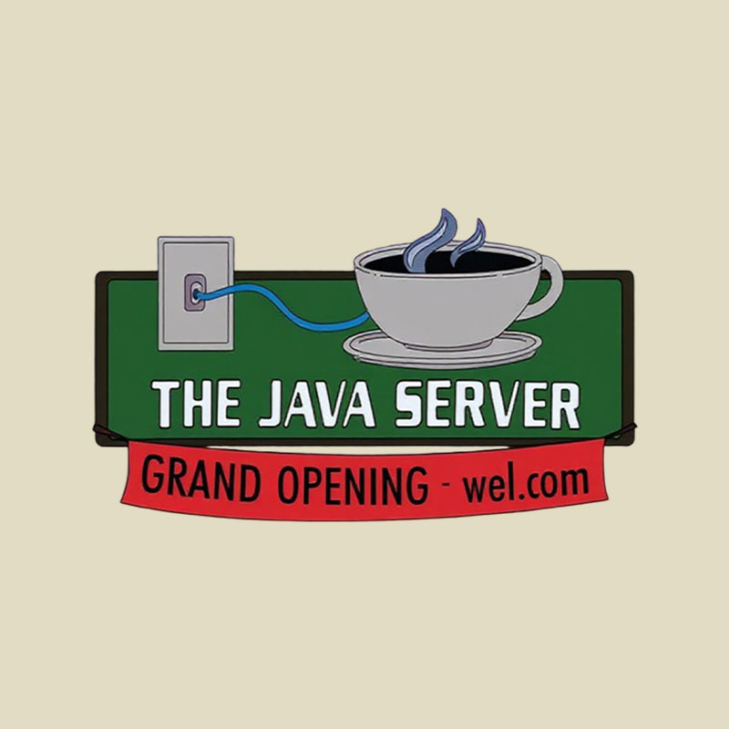The Java Server Try-ceratops Playful T-Shirt