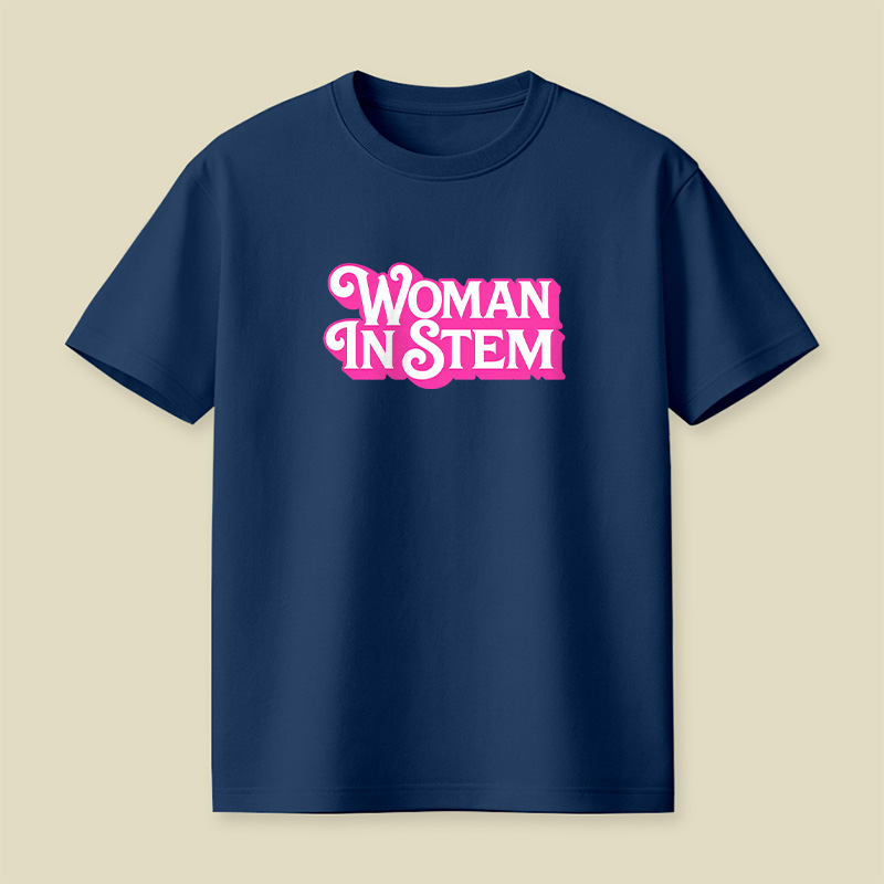 Woman In Stem Playful T-Shirt