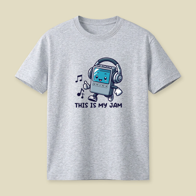 This Is My Jam Mp3 Playful T-Shirt