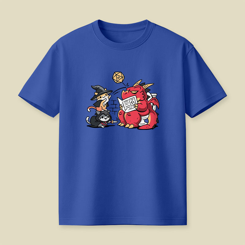 Toilet Dice Roll Playful T-Shirt