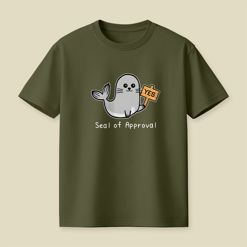 Seal Of Approval Playful T-Shirt