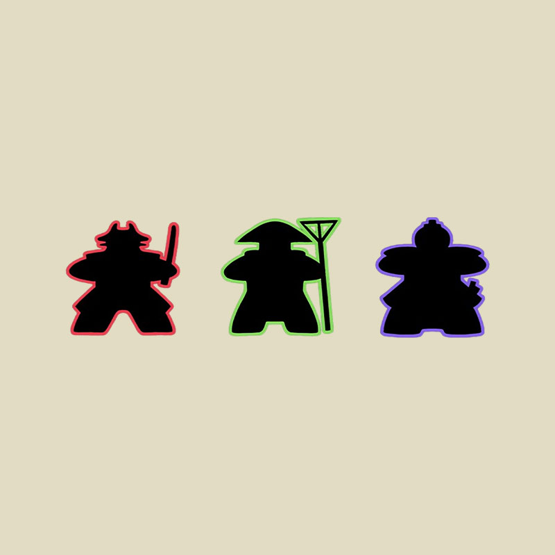 Meeples Game Playful T-Shirt