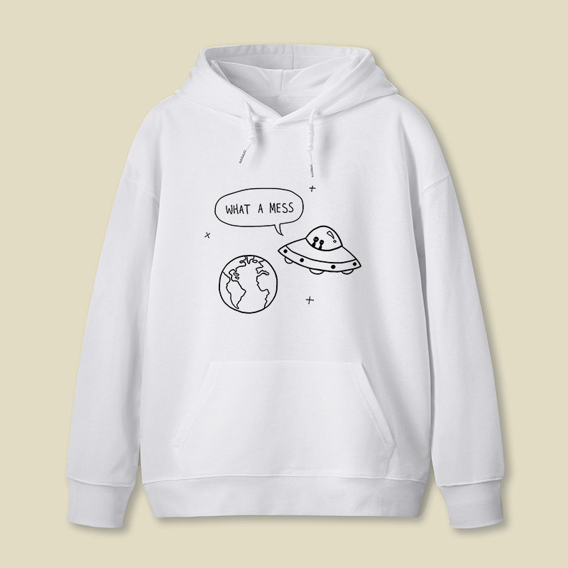 What A Mess Geek Hoodie