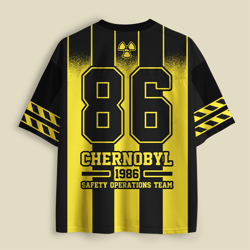 Chernobyl 1986 Safety Operations Team Playful Mesh Jersey
