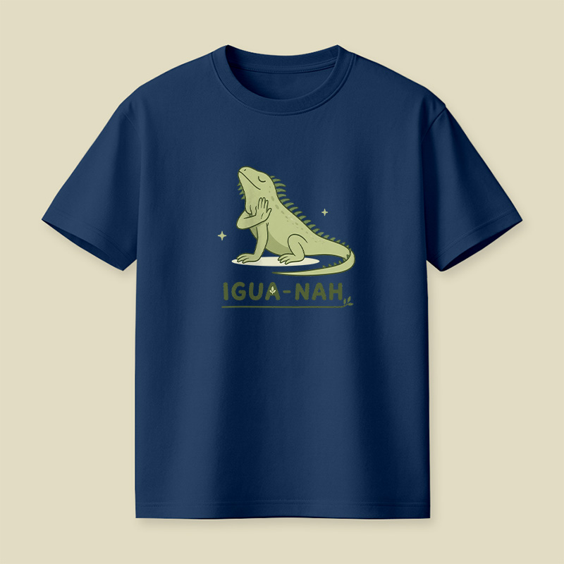 Igua-Nah Iguana Playful T-Shirt