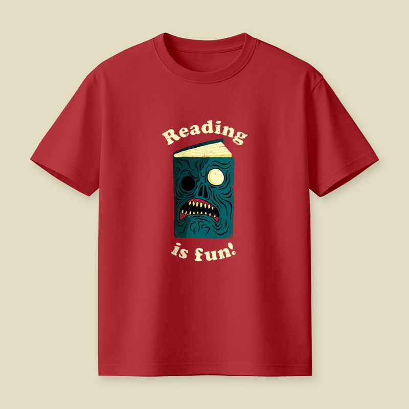 Reading Is Fun Playful T-Shirt