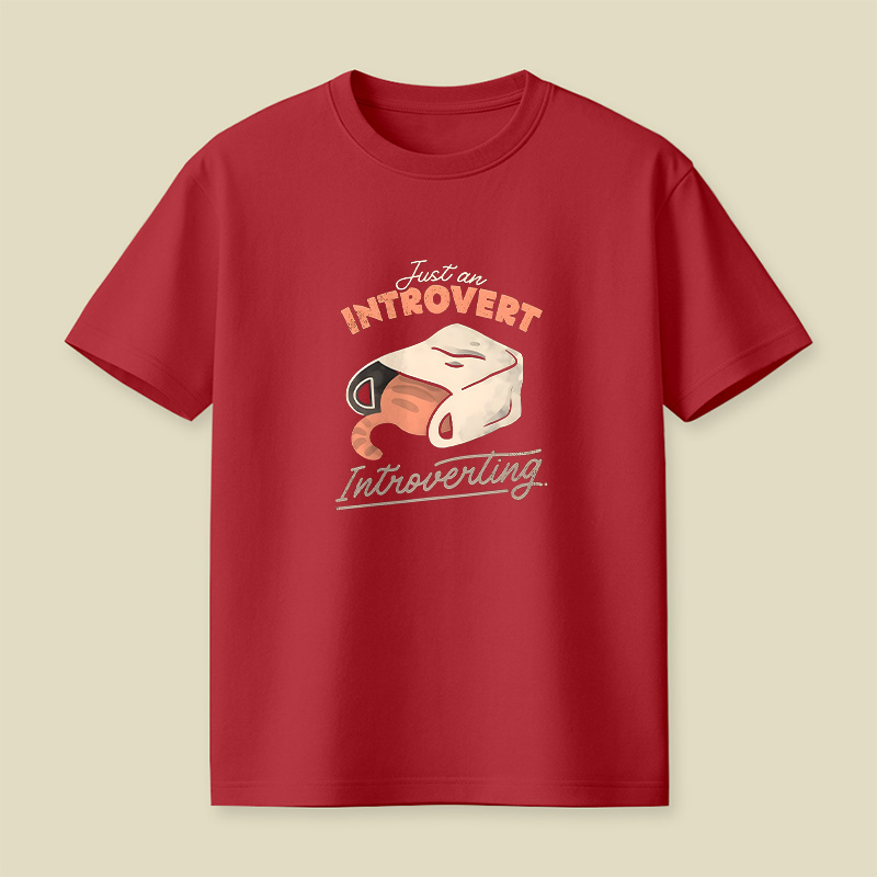 Introvert Cat Mood Playful T-Shirt