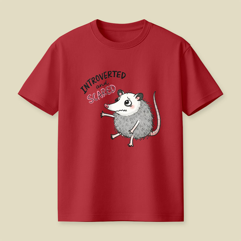Introverted And Scared Playful T-Shirt