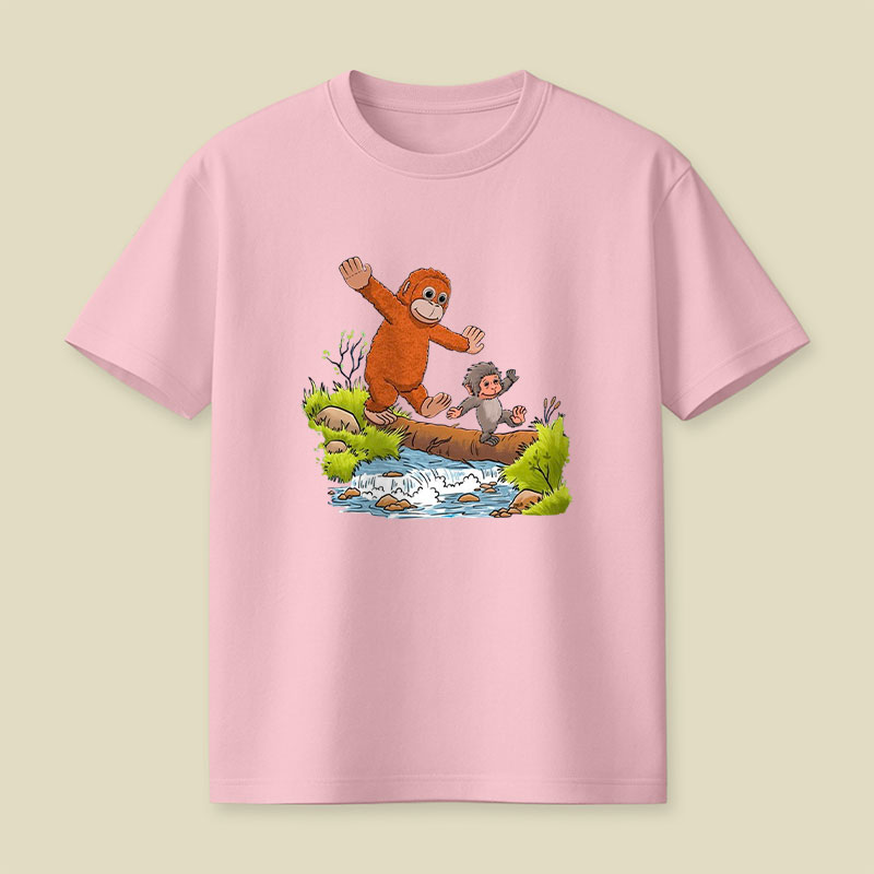 Punch Monkey play Playful T-Shirt