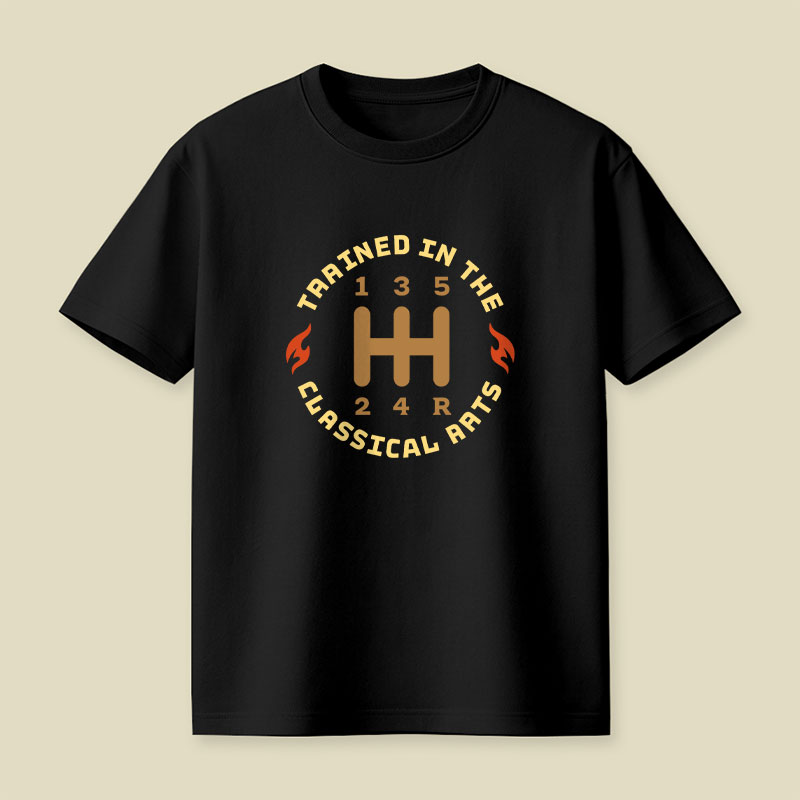 Trained In The Classical Arts Playful T-Shirt