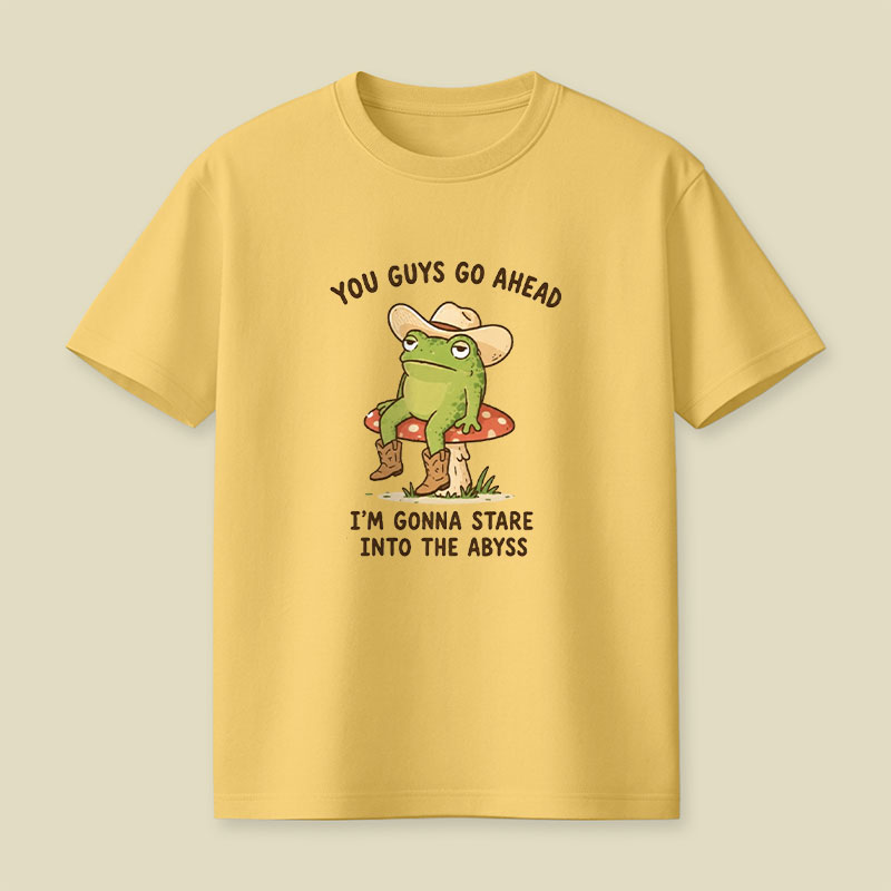 Im Gonna Stare Into The Abyss Playful T-Shirt