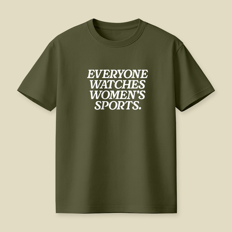 Women Sports Support Playful T-Shirt