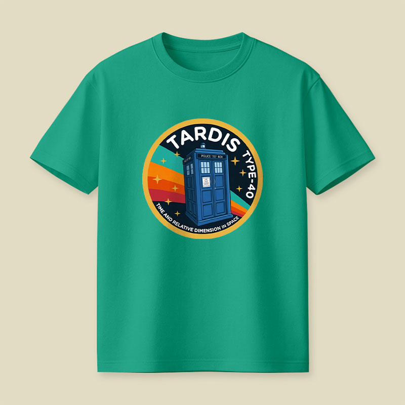 TARDIS type 40 Playful T-Shirt