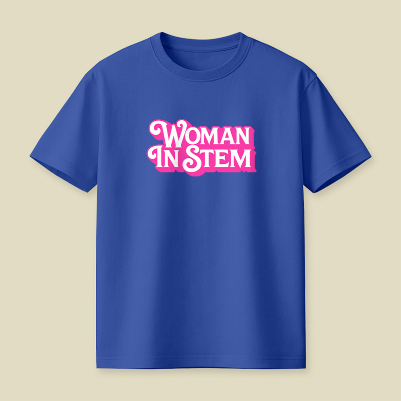 Woman In Stem Playful T-Shirt