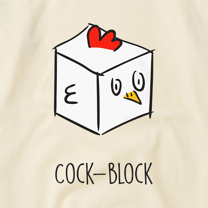 Cock-Block Raglan T-shirt